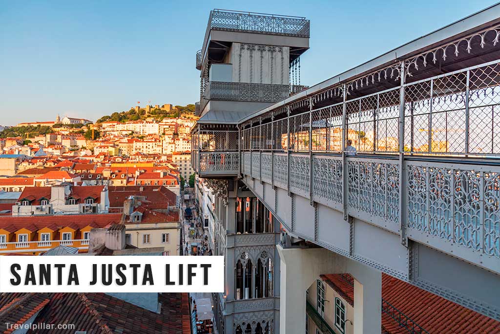 Santa Justa Lift, Lisbon, Portugal