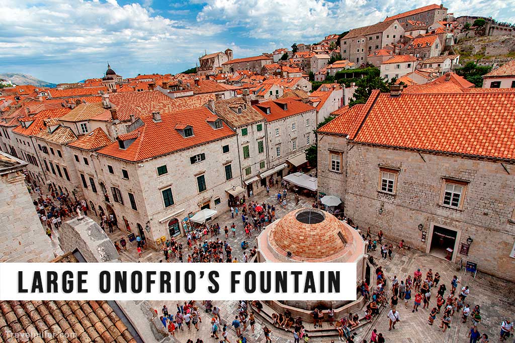 Large Onofrio's Fountain, Dubrovnik