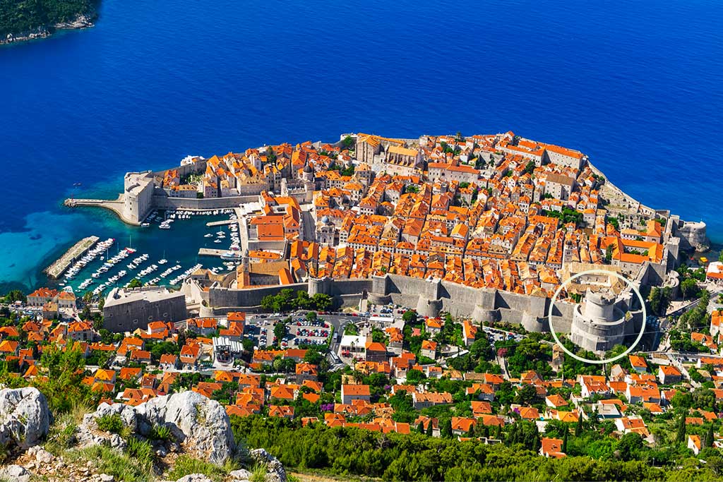 Minceta Fortress, Dubrovnik