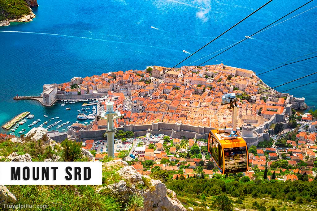 Cable car from Dubrovnik to Mount Srd