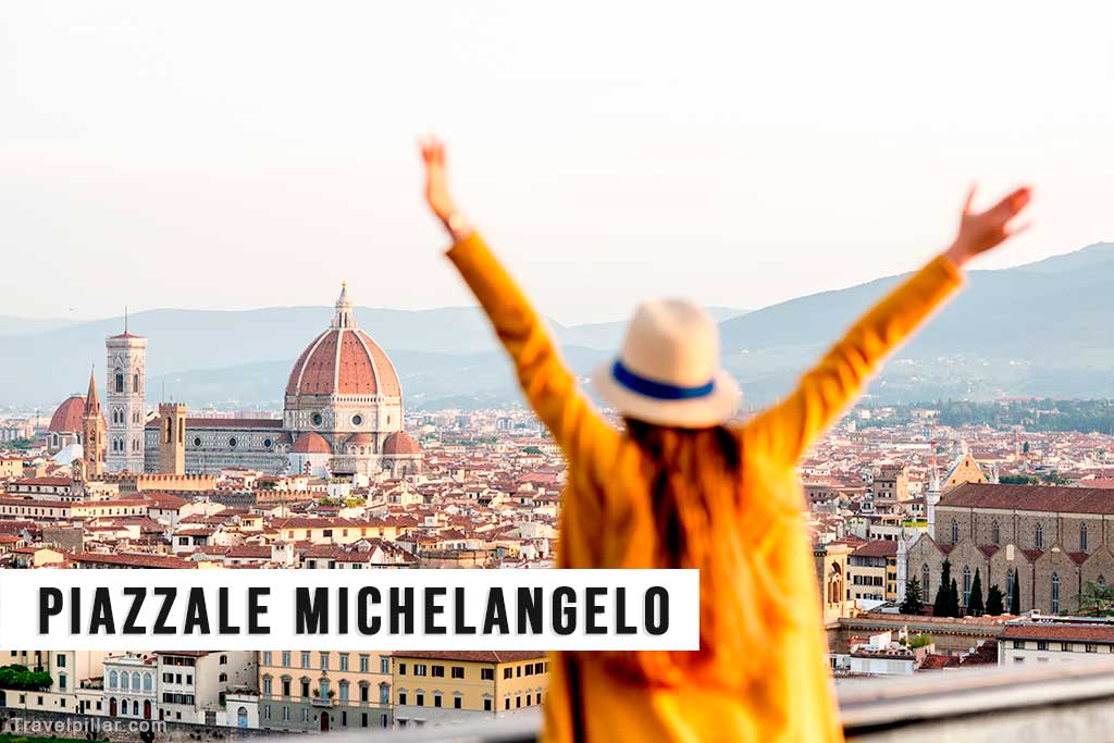 Piazzale Michelangelo in Florence Italy