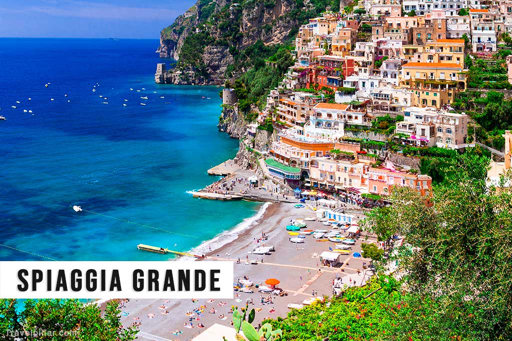 Spiaggia Grande, Positano, Italy