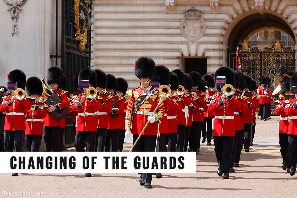 Changing of the Guards, Buckingham Palace