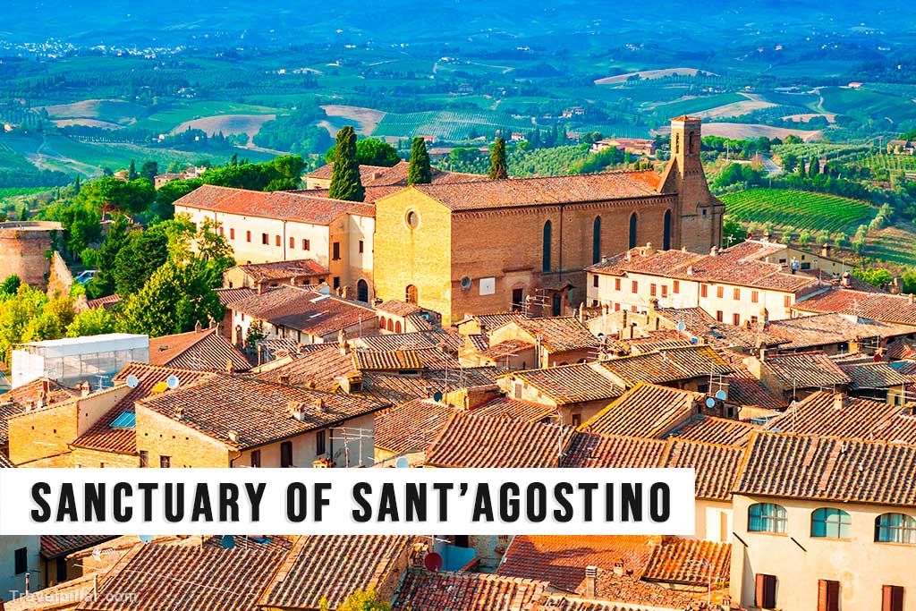 Sanctuary of Sant’Agostino, San Gimignano, Tuscany