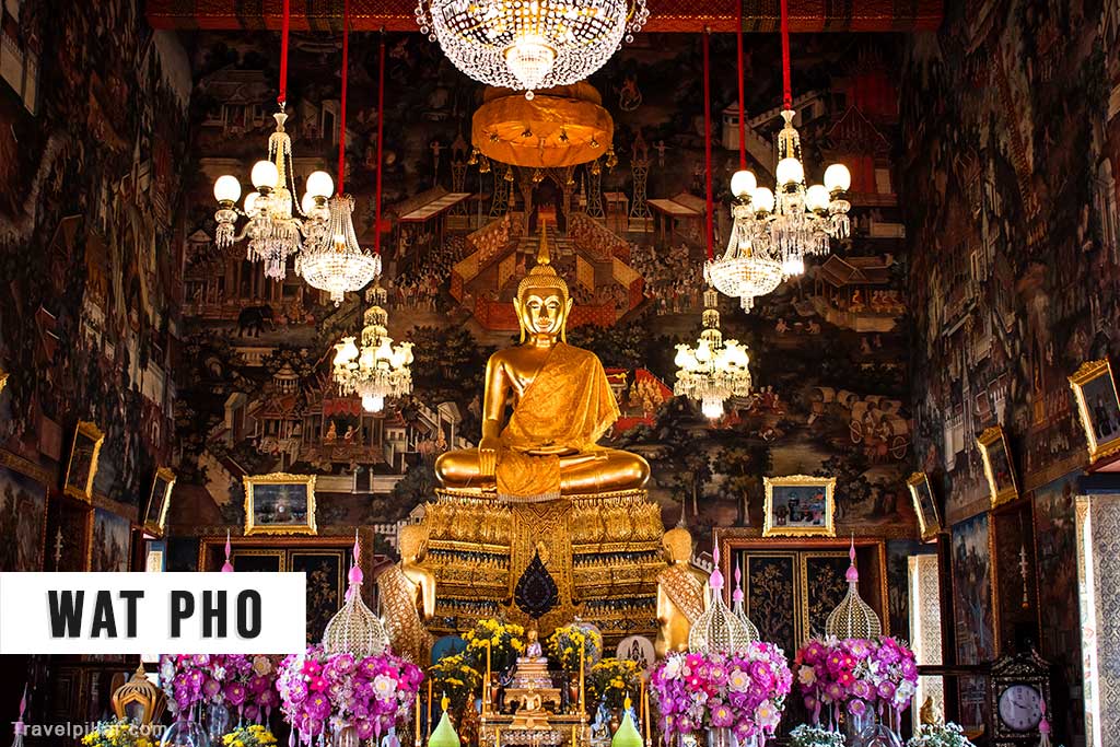 Wat Pho / Wat Phra Chetuphon (Reclining Budha Statue), Bangkok, Thailand