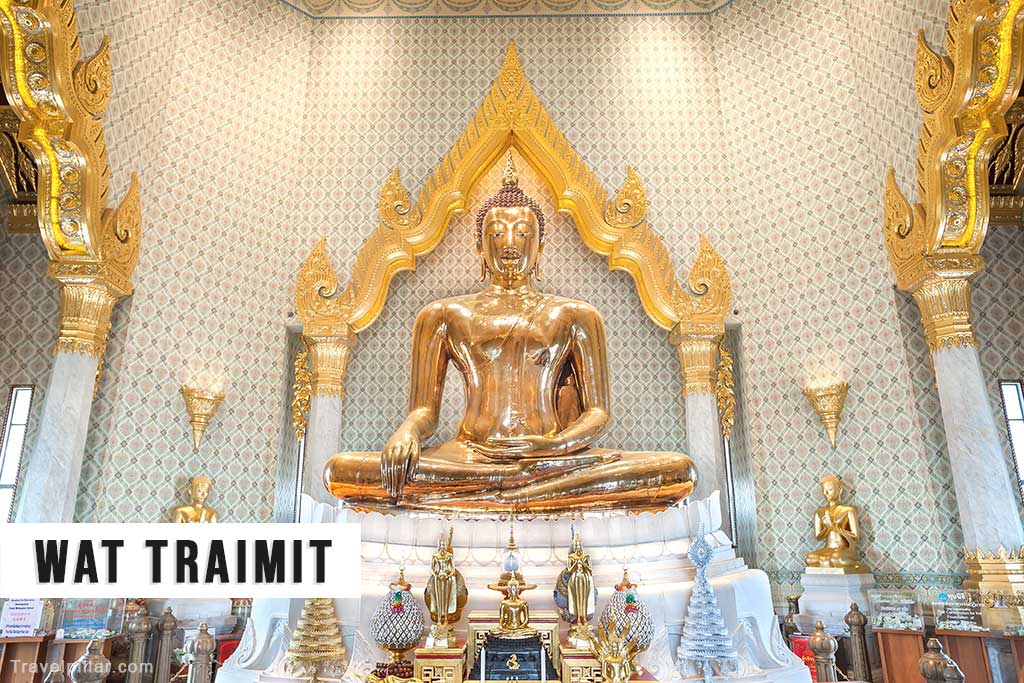 Wat Traimit (Temple of the Golden Buddha), Bangkok, Thailand