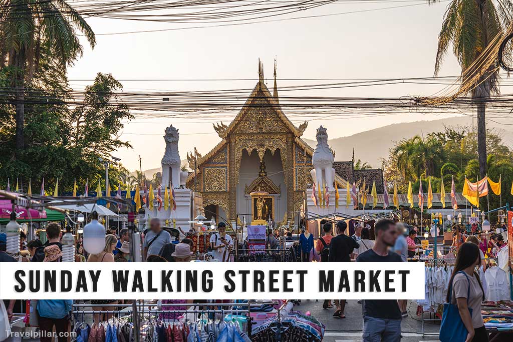 Sunday Walking Street Market, Chinag Mai, Thailand