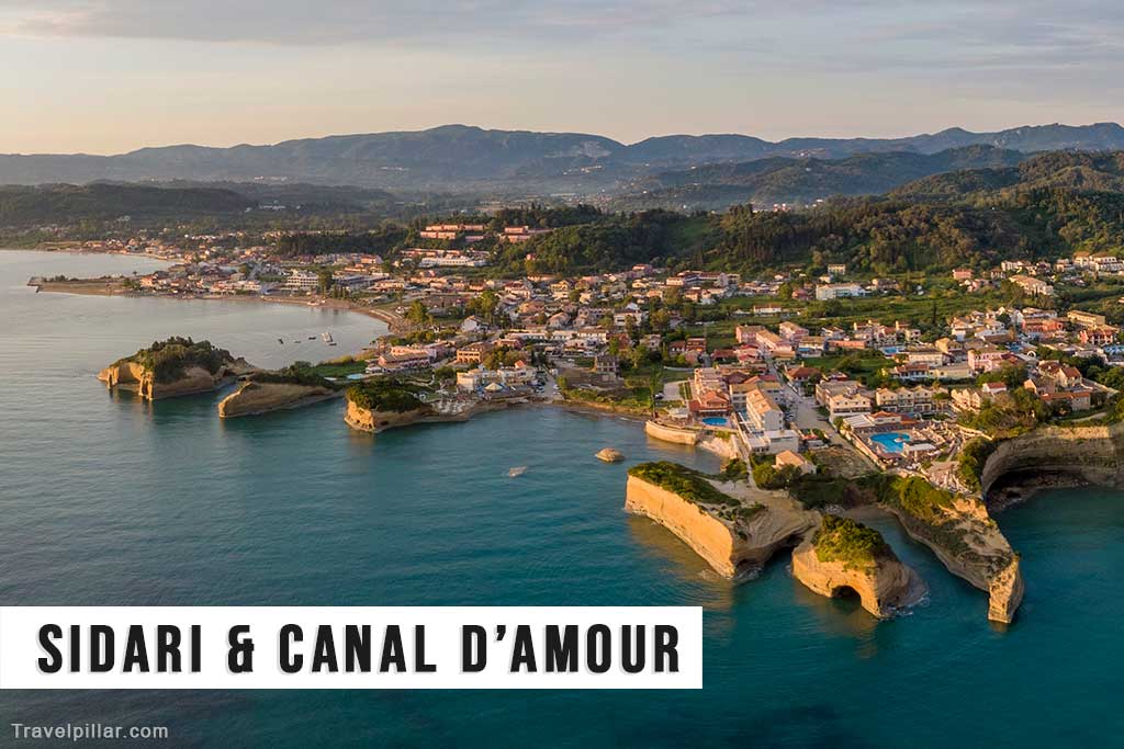 Sidari and the Canal D'Amour, Corfu, Greece