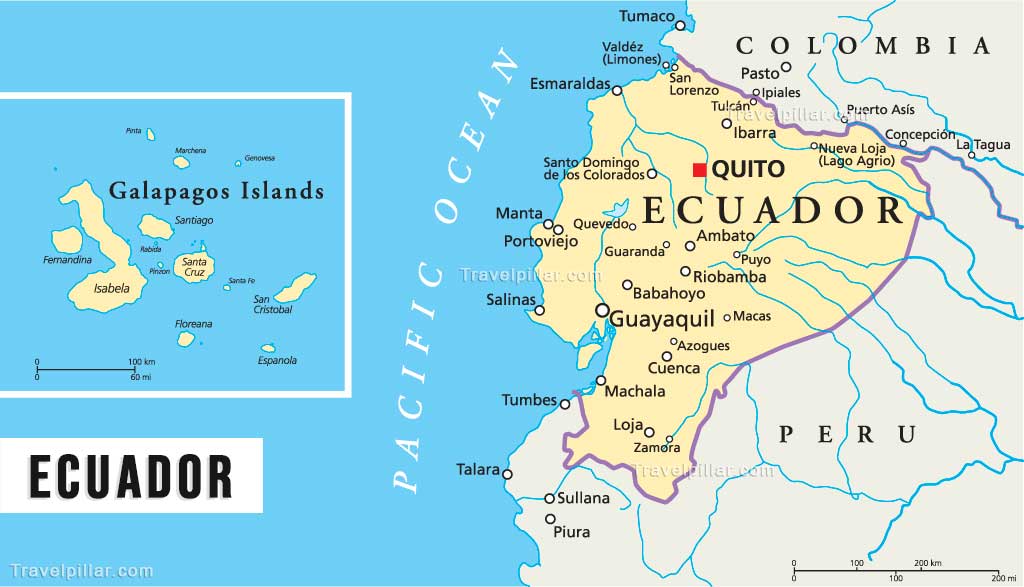 Ecuador Map