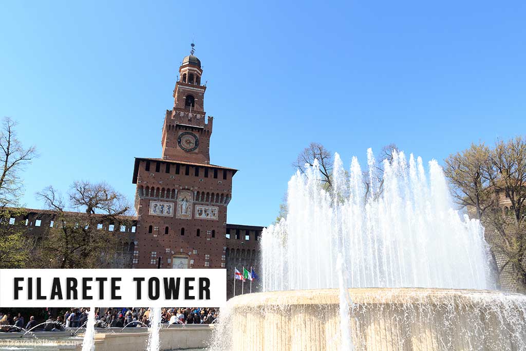 Filarete Tower, Sforza Castle, Milan