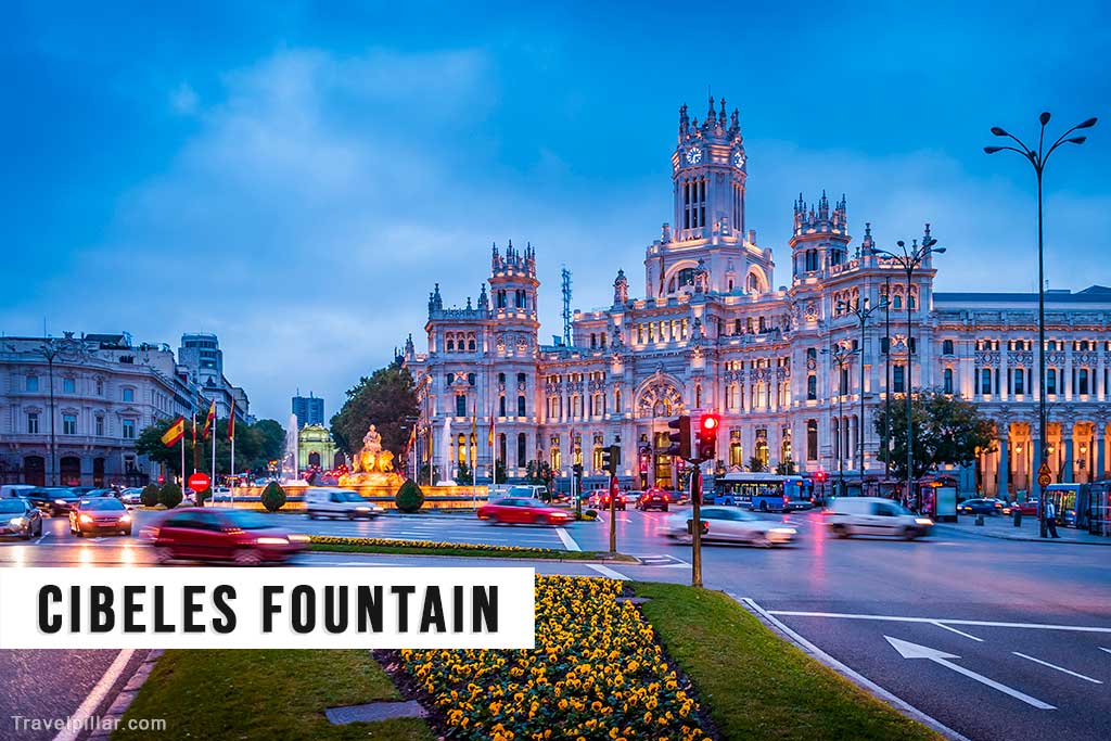 Cibeles Fountain, Madrid, Spain