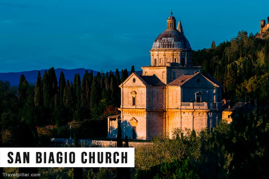 San Biagio Church, Montepulciano, Tuscany, Italy