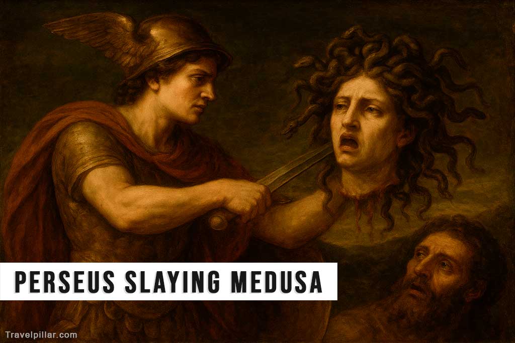 Perseus slaying Medusa