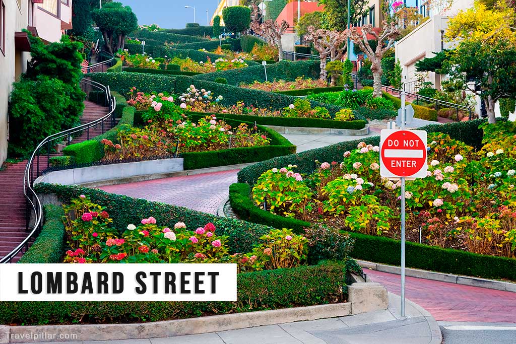 Lombard Street, San Francisco, California, USA