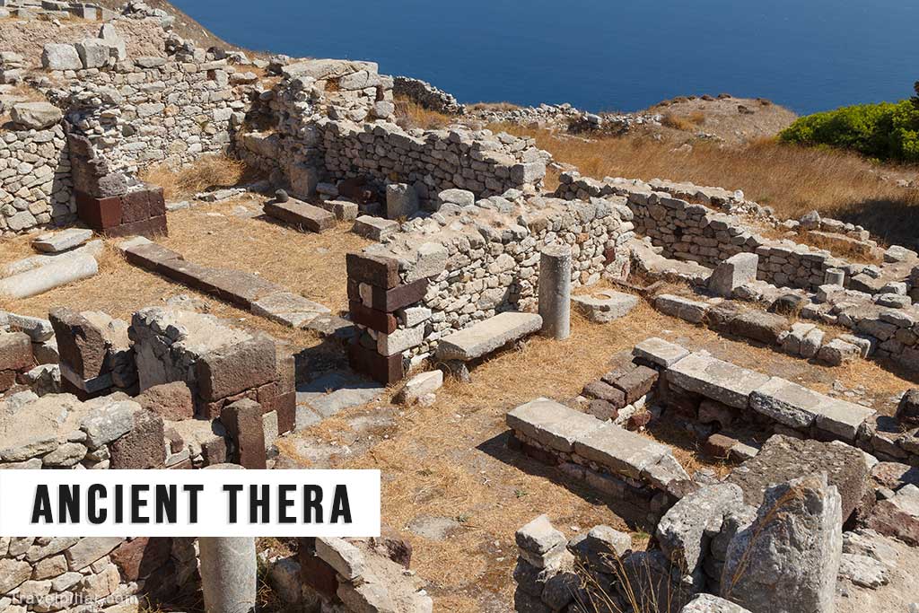 Ancient Thera, Santorini, Greece