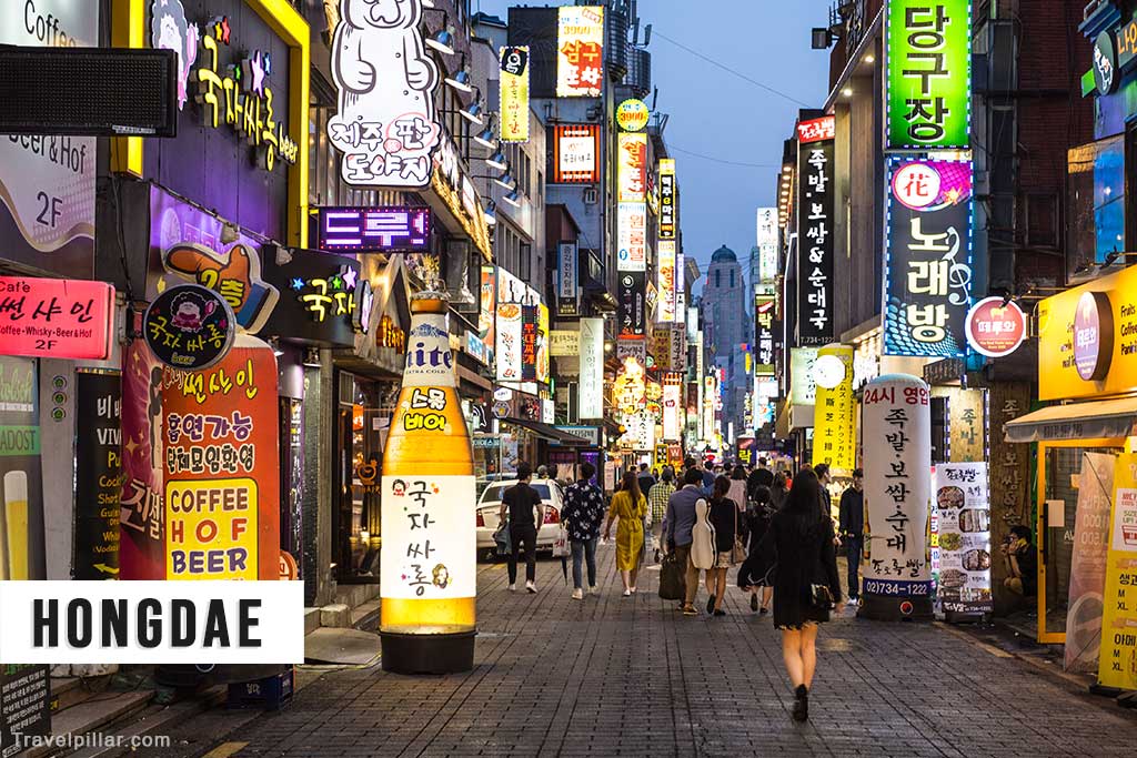 Hongdae (Hongik University Street), Seoul, South Korea