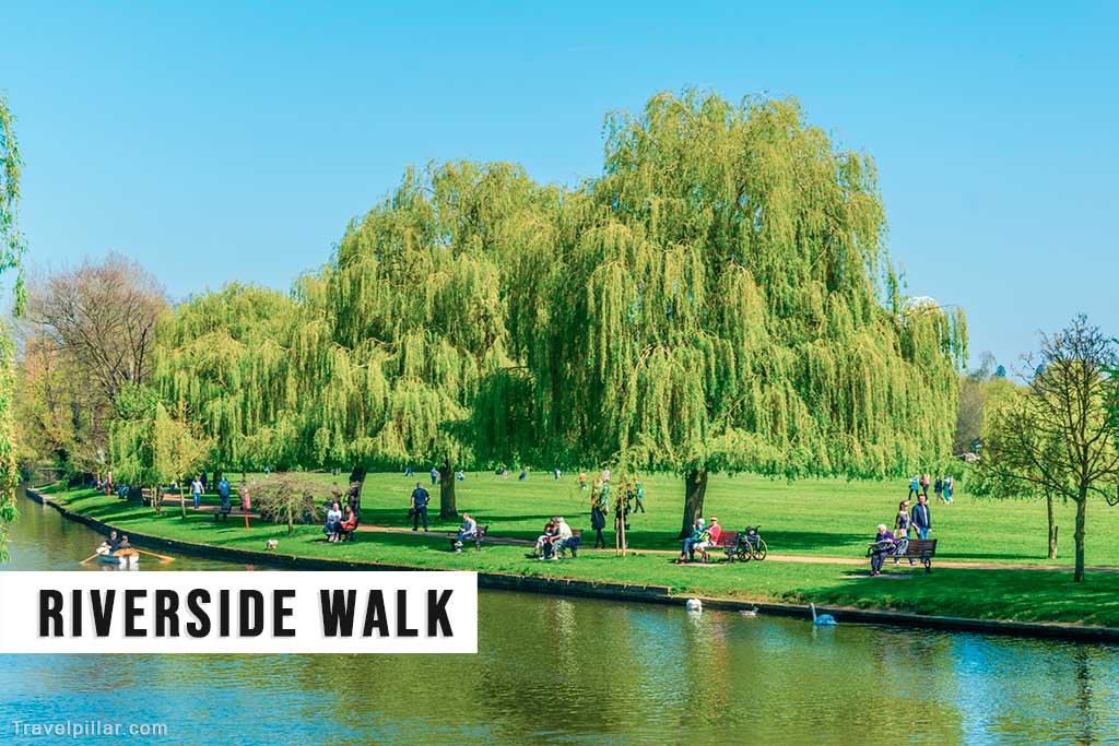 Riverside walk, Stratford Upon Avon, England