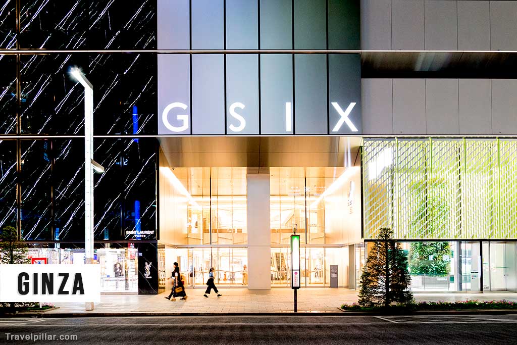 Ginza District, Tokyo, Japan