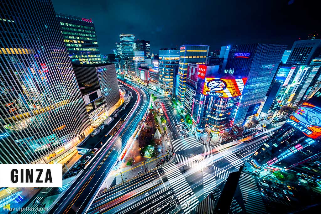 Ginza District, Tokyo, Japan