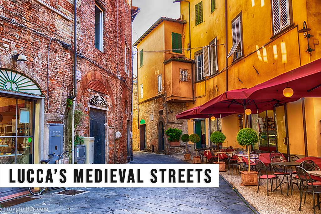 Medieval Streets, Lucca, Tuscany, Italy