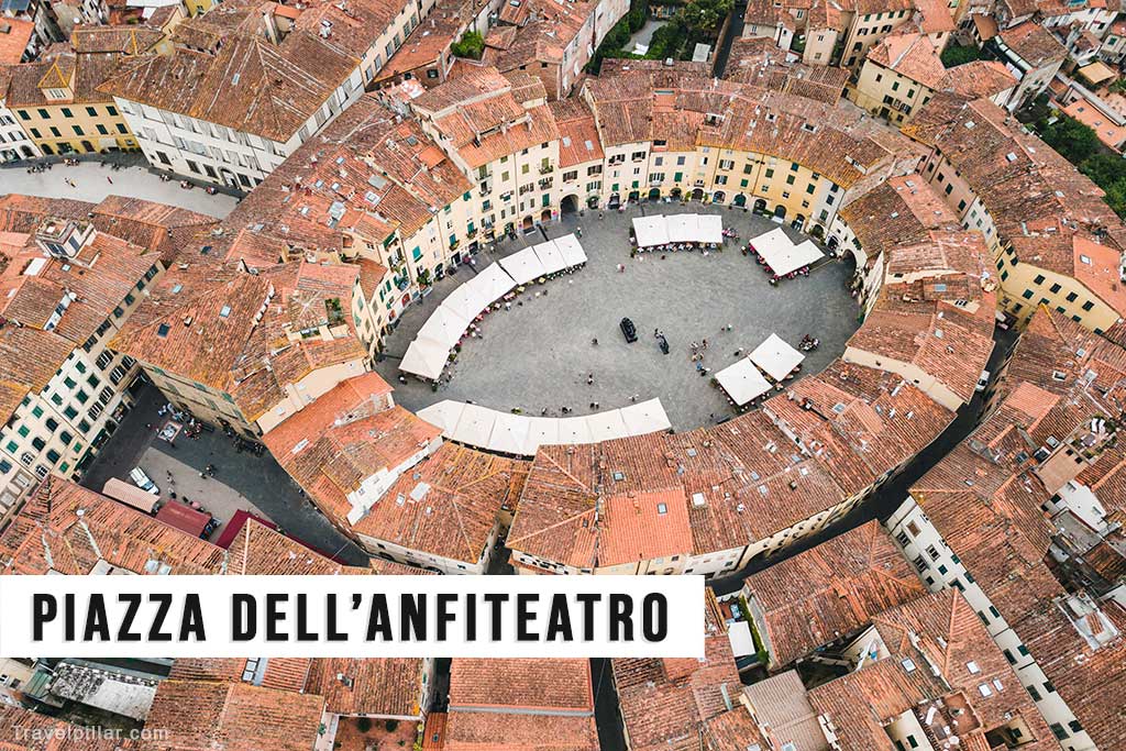 Piazza dell’Anfiteatro, Lucca, Italy