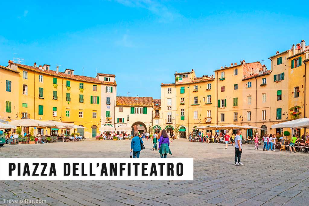 Piazza dell’Anfiteatro, Lucca, Italy