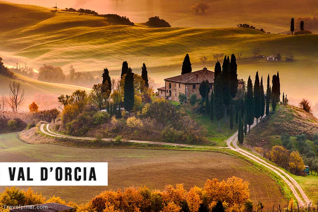 Val d'Orcia, Pienza, Tuscany, Italy