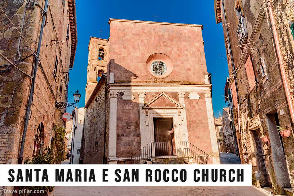 Chiesa di Santa Maria e San Rocco, Pitigliano, Tuscany, Italy