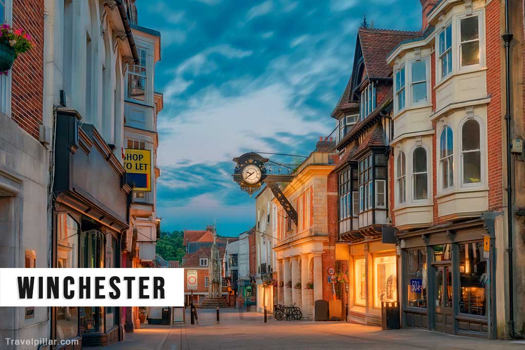 Winchester City Centre, England