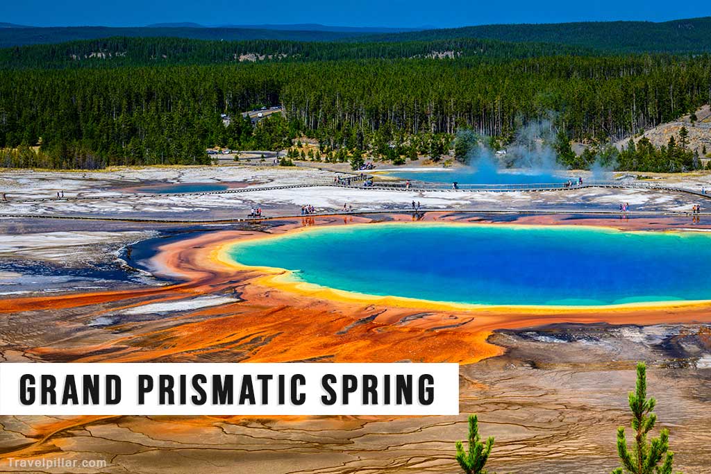 Grand Prismatic Spring, Yellowstone National Park, USA