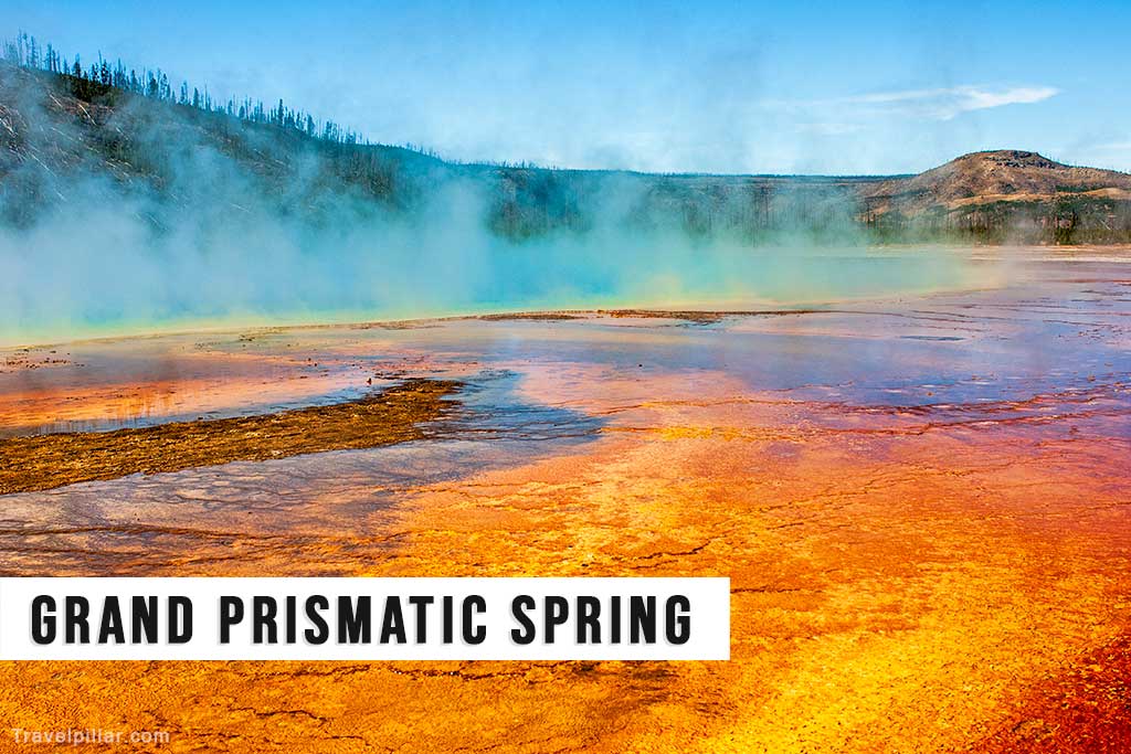 Grand Prismatic Spring, Yellowstone National Park, USA
