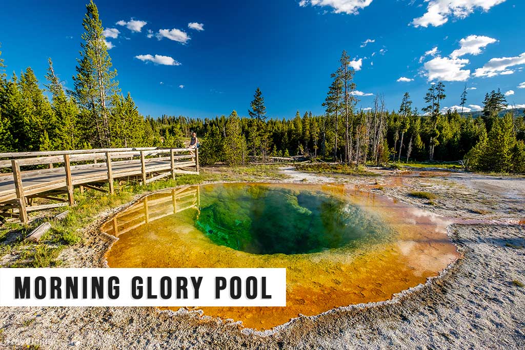 Morning Glory Pool, Yellowstone National Park, USA