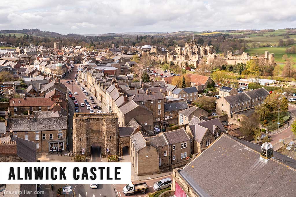 Alnwick Castle, Northumberland, England
