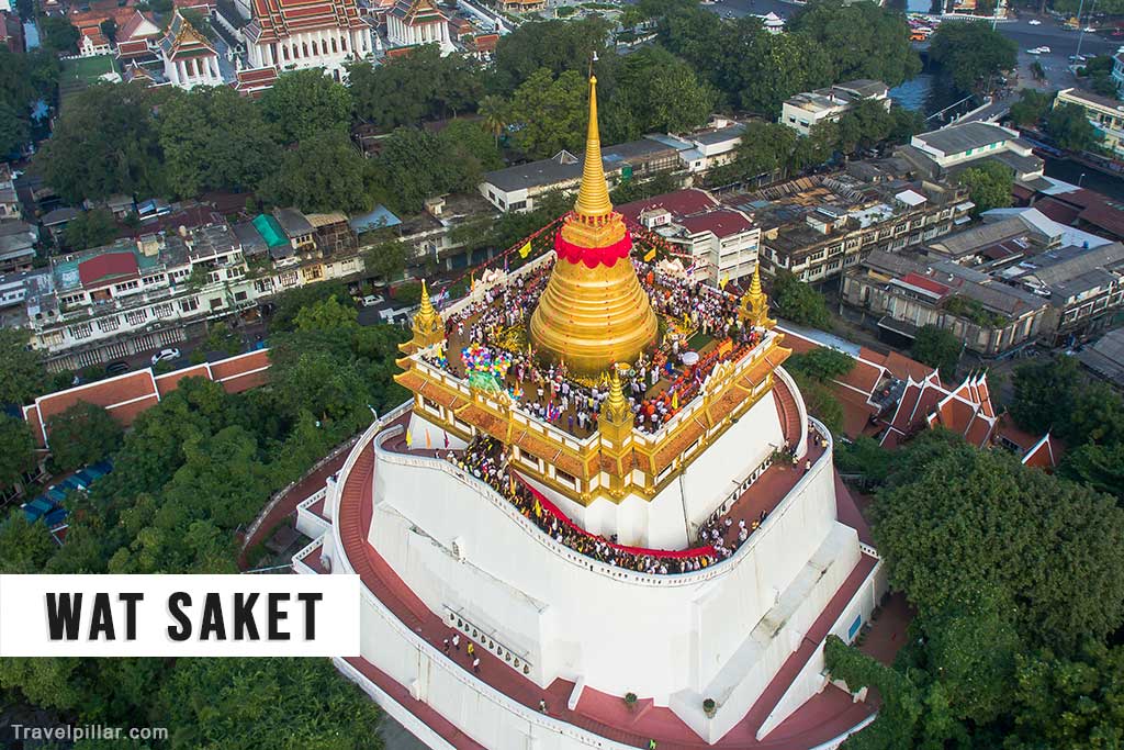 Wat Saket (The Golden Mount), Bangkok, Thailand