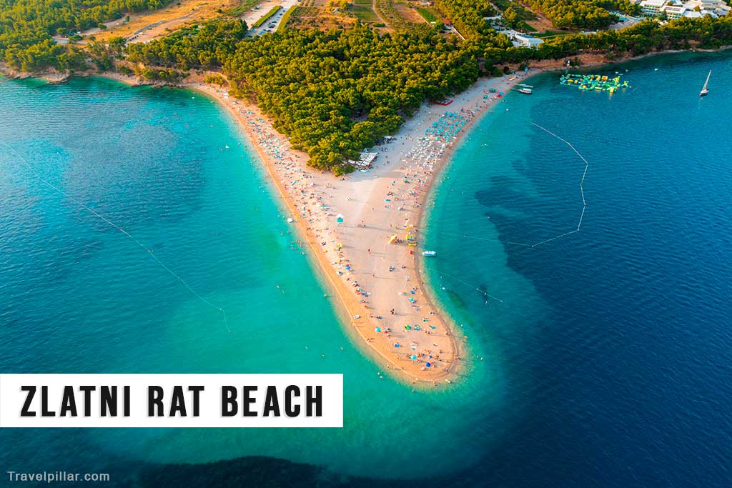Zlatni Rat Beach, Croatia