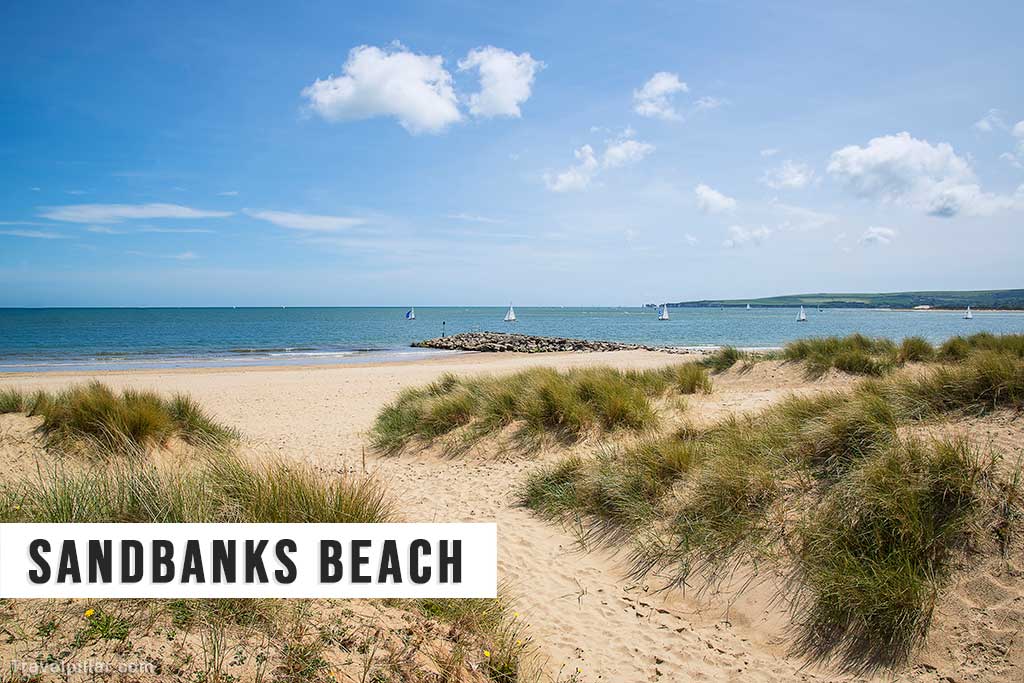 Sandbanks Beach, Dorset, England