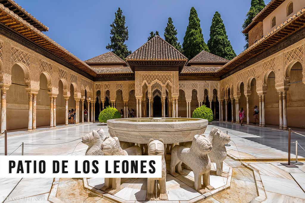 Patio de los Leones, Alhambra, Granada, Spain