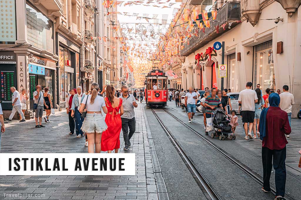 Istiklal Avenue, Istanbul, Turkey