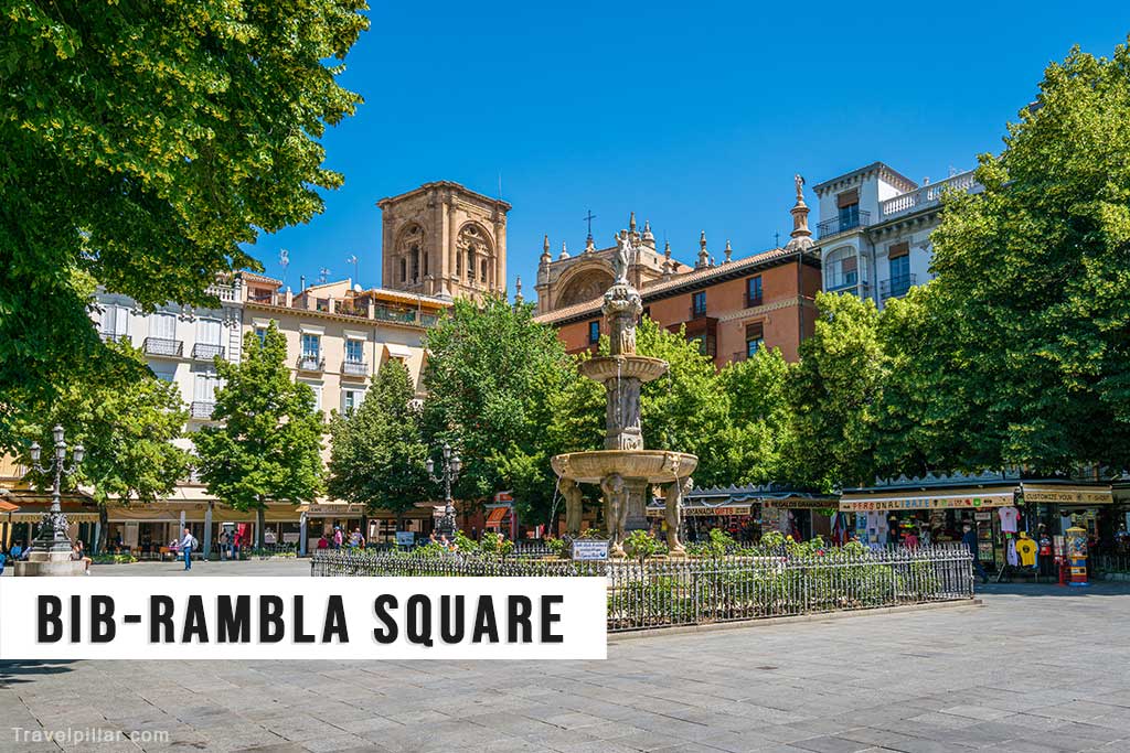 Bib-Rambla Square, Granada, Spain