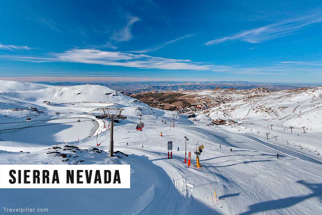 The Sierra Nevada Mountains, Andalucia, Spain
