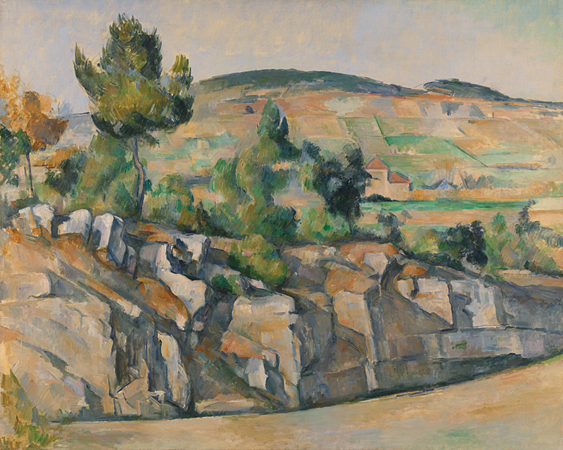 Paul Cézanne, 'Hillside in Provence'