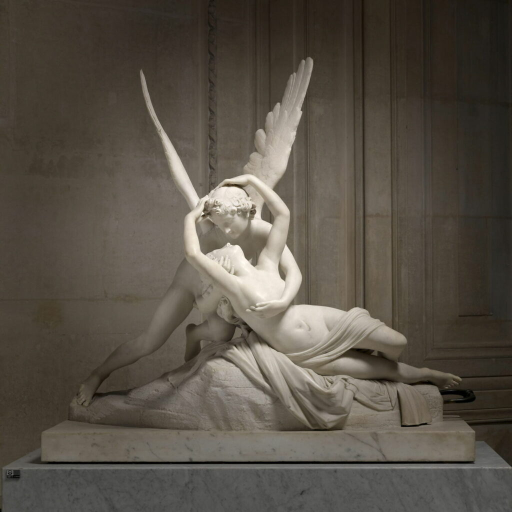 “Psyche Revived by Cupid’s Kiss” by Antonio Canova