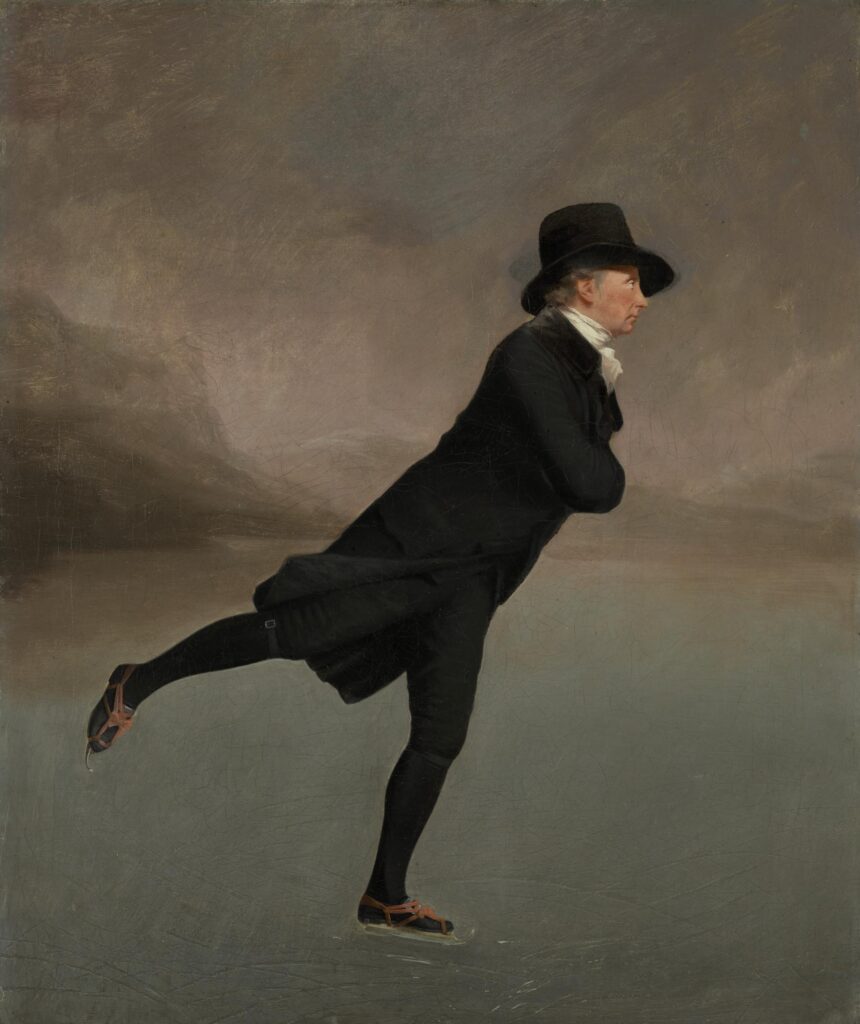 Sir Henry Raeburn "Reverend Robert Walker (1755 - 1808) Skating on Duddingston Loch"