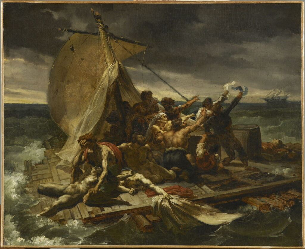 “The Raft of the Medusa” by Théodore Géricault