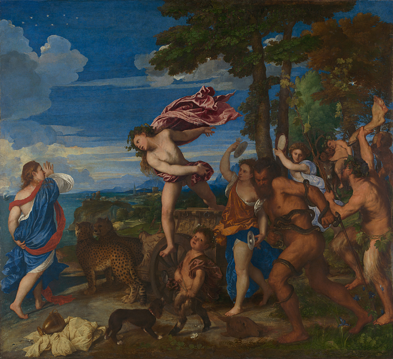 Titian, 'Bacchus and Ariadne'