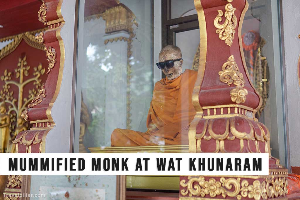 The Mummified Monk at Wat Khunaram, Koh Samui, Thailand