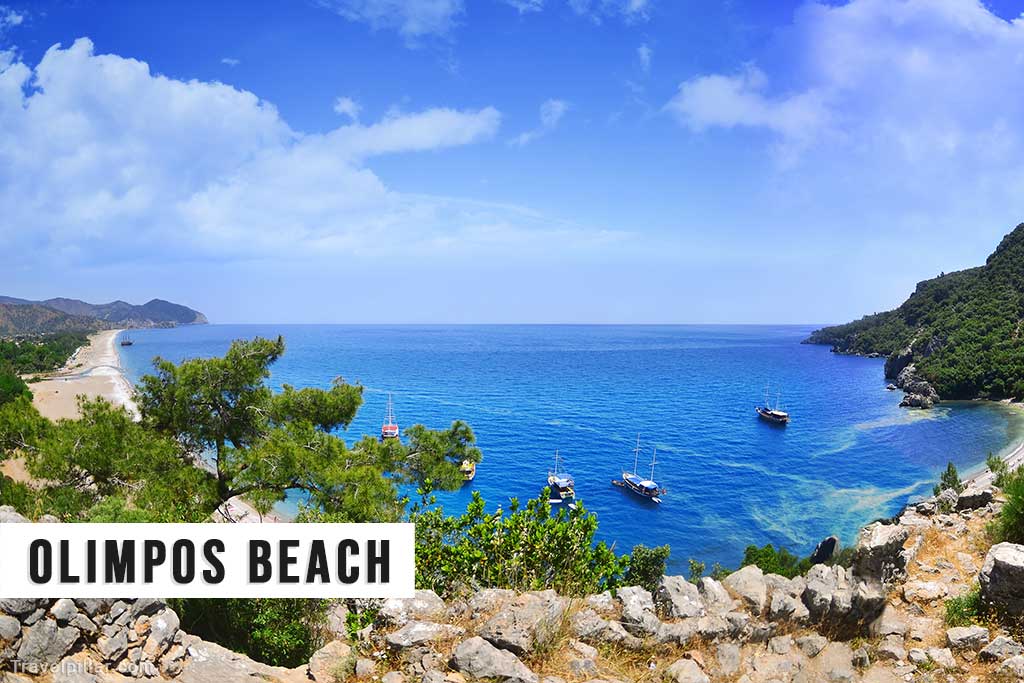 Olimpos Beach, Olympos, Antalya, Turkey