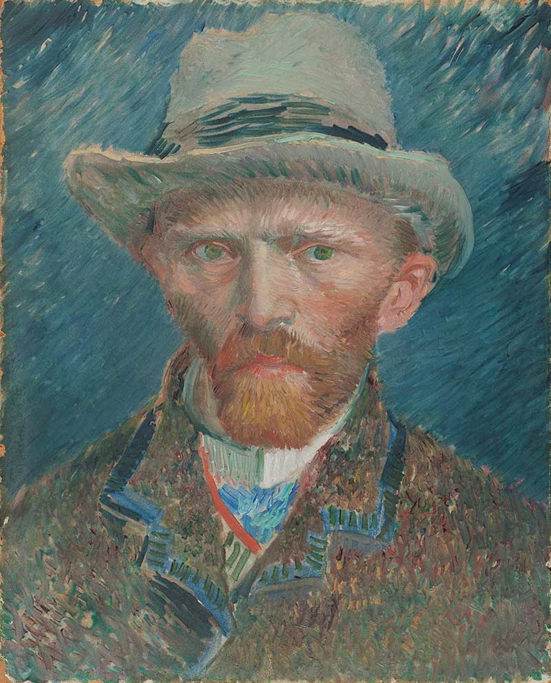 “Self-portrait” – Vincent van Gogh