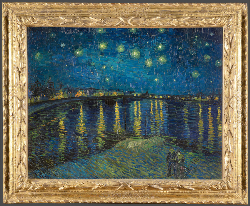 "Starry Night" (La Nuit étoilée) 1888 by Vincent Van Gogh