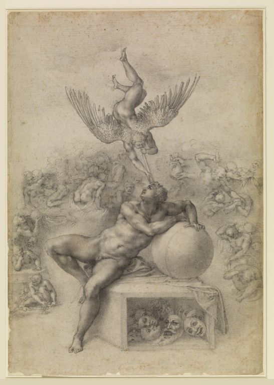"The Dream (Il Sogno)" by Michelangelo